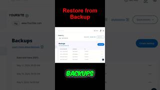 Website Backups | The Secret to Fix Website Crash & Online Survival #websitedown #WordPressbackup