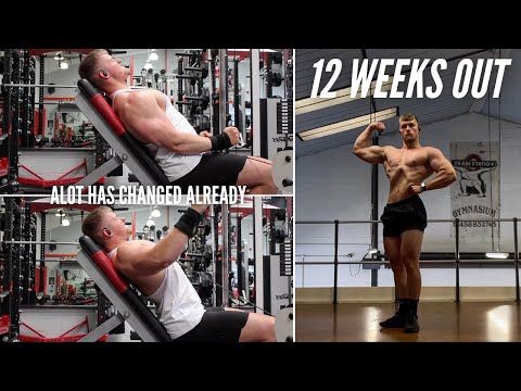 PUSH AND ARMS WORKOUT WALKTHROUGH. PREP UPDATE 12 WEEKS OUT! STATEMENT PREP SERIES EP.2