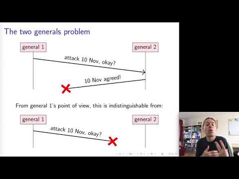 Distributed Systems 2.1: The two generals problem