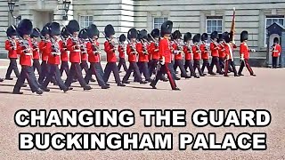 Changing the Guard ceremony -- Buckingham Palace