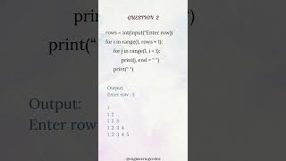 ⭐ Pattern Programs in Numerical SERIES - 3...Share it & Drop a ❤️