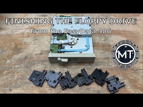 EasyData 486 Revisited: The 5.25" Floppy Drive (Chinon FR-506)