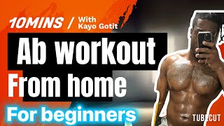 Quick Abs From Home (For Beginners)