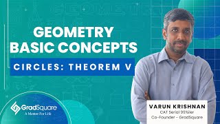 19 - Geometry Concepts for CAT-GRE - Circles - Theorem V