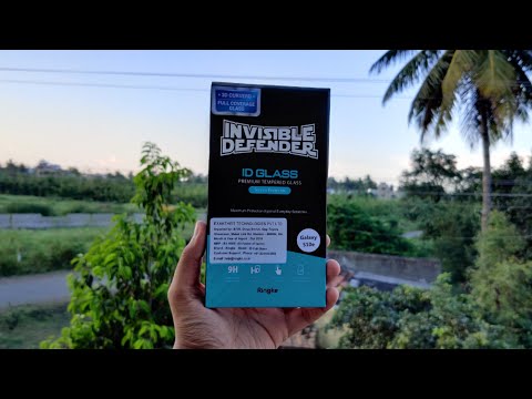 Ringke Invisible Defender ID Temperd Glass // Installation & Review // Samsung Galaxy S10e