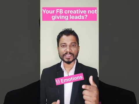 Your Facebook ad creative is worst