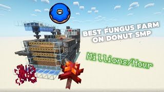 Best Fungus Farm Tutorial | Best Fungus Farm For Donut SMP