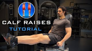 Build your calves with PROPER technique