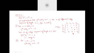 adjacency matrix proof