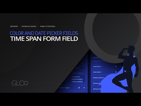 Color Picker Field, Date Picker Field, Time Span Form Field - Improve Elementor Forms
