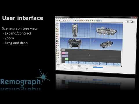 Remo 3D - Object Modeling for Real-Time Visual Simulations