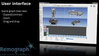 Remo 3D - Object Modeling for Real-Time Visual Simulations