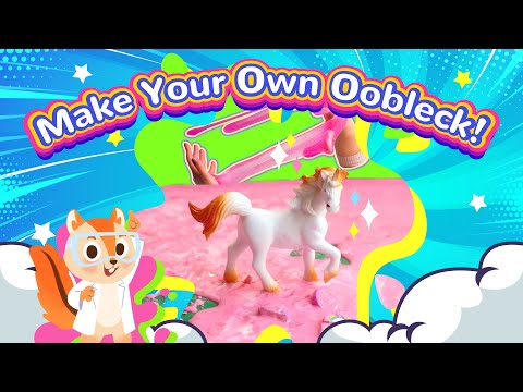 Fun as #Slime | Let's Play with Oobleck! | DIY Experiment | Science for Kids