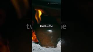How a Chinese Celadon Vase is Made: 60-Second Magic!