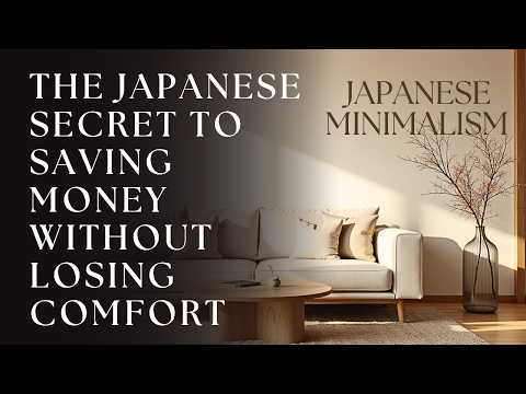 HOW THE JAPANESE USE THE MINIMALIST LIFESTYLE TO SAVE MONEY AND LIVE BETTER | JAPANESE MINIMALISM