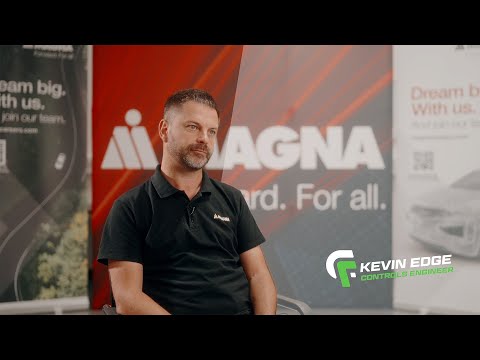 Kevin Edge, Controls Engineer, Magna Cosma Casting UK