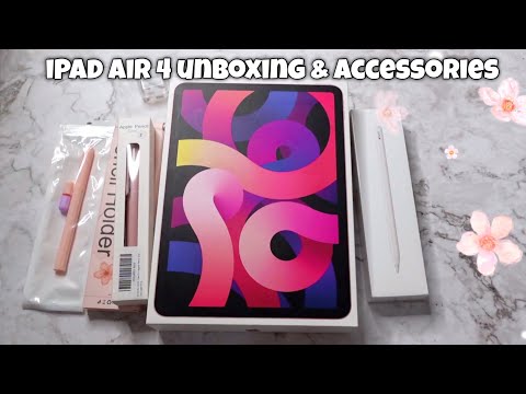 iPad Air 4 Unboxing and Accessories | Greenhills | Shopee | Shiela Padua