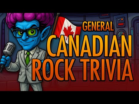 Canadian Rock Trivia #1  - 75 Trivia Questions All About General Canadian Rock!