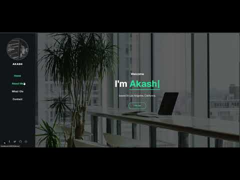 Personal portfolio template using next.js Get link in comment section 