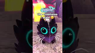 creatures i main vs creatures my friends main 😈 Creatures of Sonaria #shorts