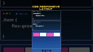 Learn CSS Responsive Layout #coding #webdevelopment 🚀