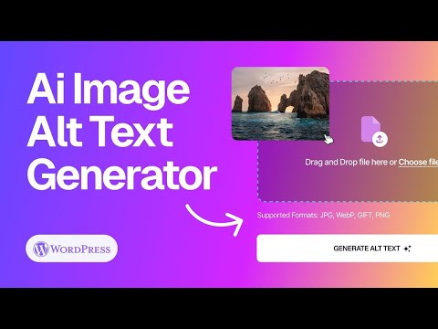 Introducing AI Image Alt Text Generator for WordPress | Boost Your Image SEO