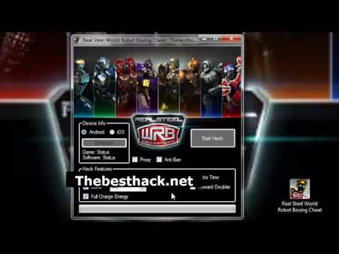 Real Steel World Robot Boxing Cheat Hack [Add Gold/Coins Extra Time, Reward Doubler, Full Energy]