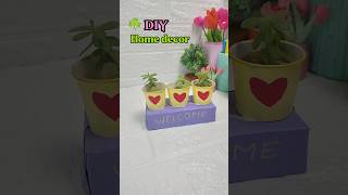 DIY Home decor ☘️ #diy #craft #youtubeshorts #shorts #homedecor