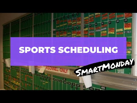 Sports scheduling, second talk du SmartMonday du 15 mars 2021