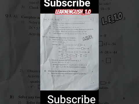 maths 1 question paper std 10th 1st semester 2025 exam set b exam 100% real.......