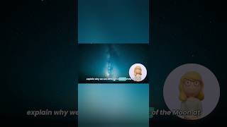Why can we see the Moon at night? 🌕 #EasyScience #easyscience