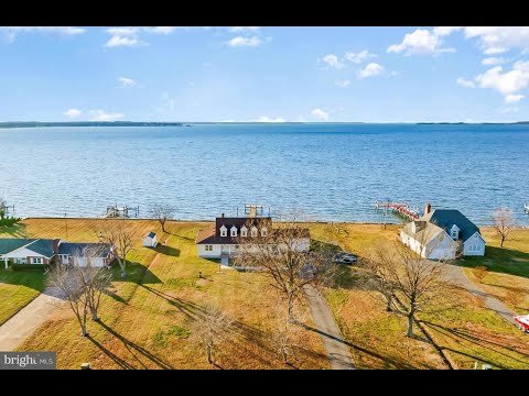 Waterfront For Sale On The Eastern Shore MD | 1690 Ferry Point Ct. Trappe MD