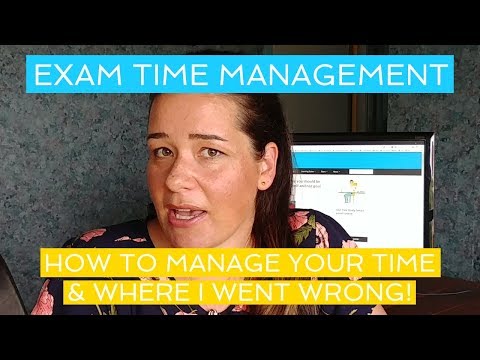 Exam Time Management | How to manage your time IN your actual exams