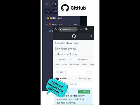 how to Upload project on github. || Spck editor project file upload on github. #short
