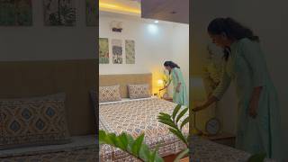Diwali Bedroom Makeover | Revamped My Bedroom with Amazon Products #simplifyyourspace #shorts