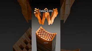 🔥 Perfect Fit 🔥 Wooden Physics Simulation in Blender 3D — Smooth Motion & Deeply Satisfying!