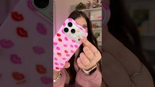UNBOXING IPHONE CASES SENT TO ME📱 (iphone 17 pro max💓) #youtubeshorts #shorts #iphone