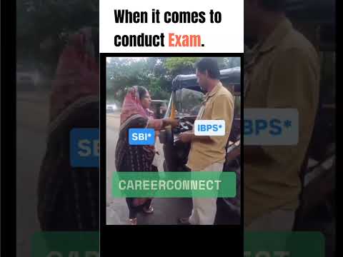 SBI VS IBPS.. #bankexam #shortsfeed #shorts #careerconnect #youtubeshorts #relatableshorts #short