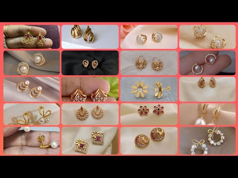 Cute Gold Stud Earrings - Dainty & Trendy Jewelry for Every Occasion - gold earrings 2025