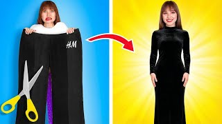 STOP THROWING AWAY OLD CLOTHES! ✂️👗 Cool DIY Styling Hacks by 123 GO! Planet