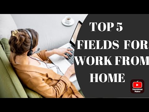 TOP 5 FIELDS FOR WORKING FROM HOME | #digitalmarketing #itexperts #seo #localbusiness #workfromhome