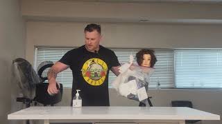 TDLR Class A Barber Practical Exam Pre Exam Setup and Disinfection English