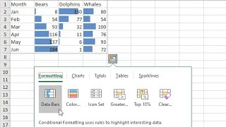 Excel Quick Tip: Using the Quick Analysis Tool