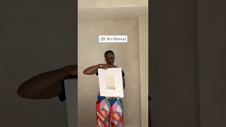 This 3D art is so stunning! #3dart #homedecor