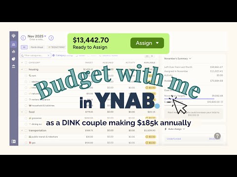 Budget $13,442 with Me 💸 | Nov 2025 | $185k gross income
