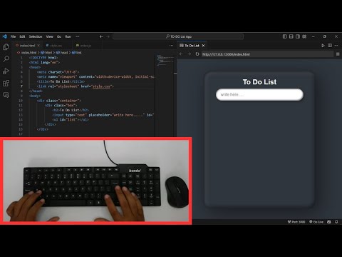 ASMR Programming   To Do List App in JavaScript   No Talking