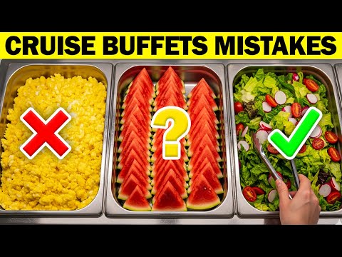 Dumb MISTAKES Everyone Makes When Eating At Cruise BUFFETS!