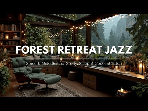 Forest Retreat Jazz - Relaxing Instrumental Music for Sleep, Study & Work Deep Focus