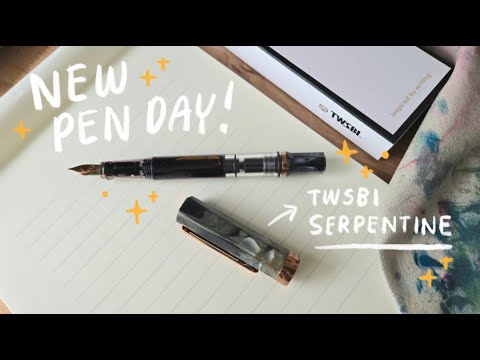 *NEW* TWSBI Eco Serpentine: Unboxing, Reviewing & Refilling