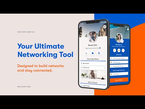 One Good Card v3.0 | Your Ultimate Networking Tool